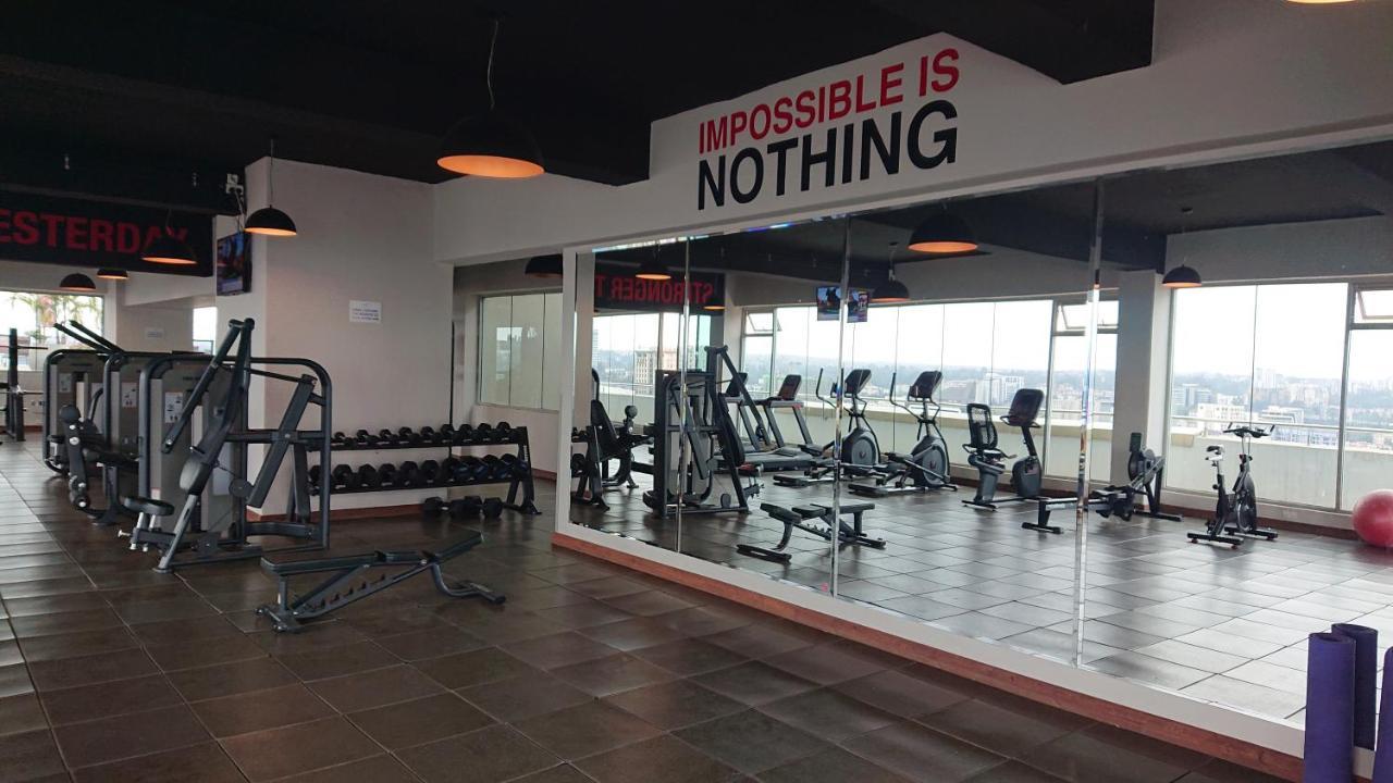 Апартаменты Luxury Skynest With Gym And Pool In Westlands Найроби Экстерьер фото